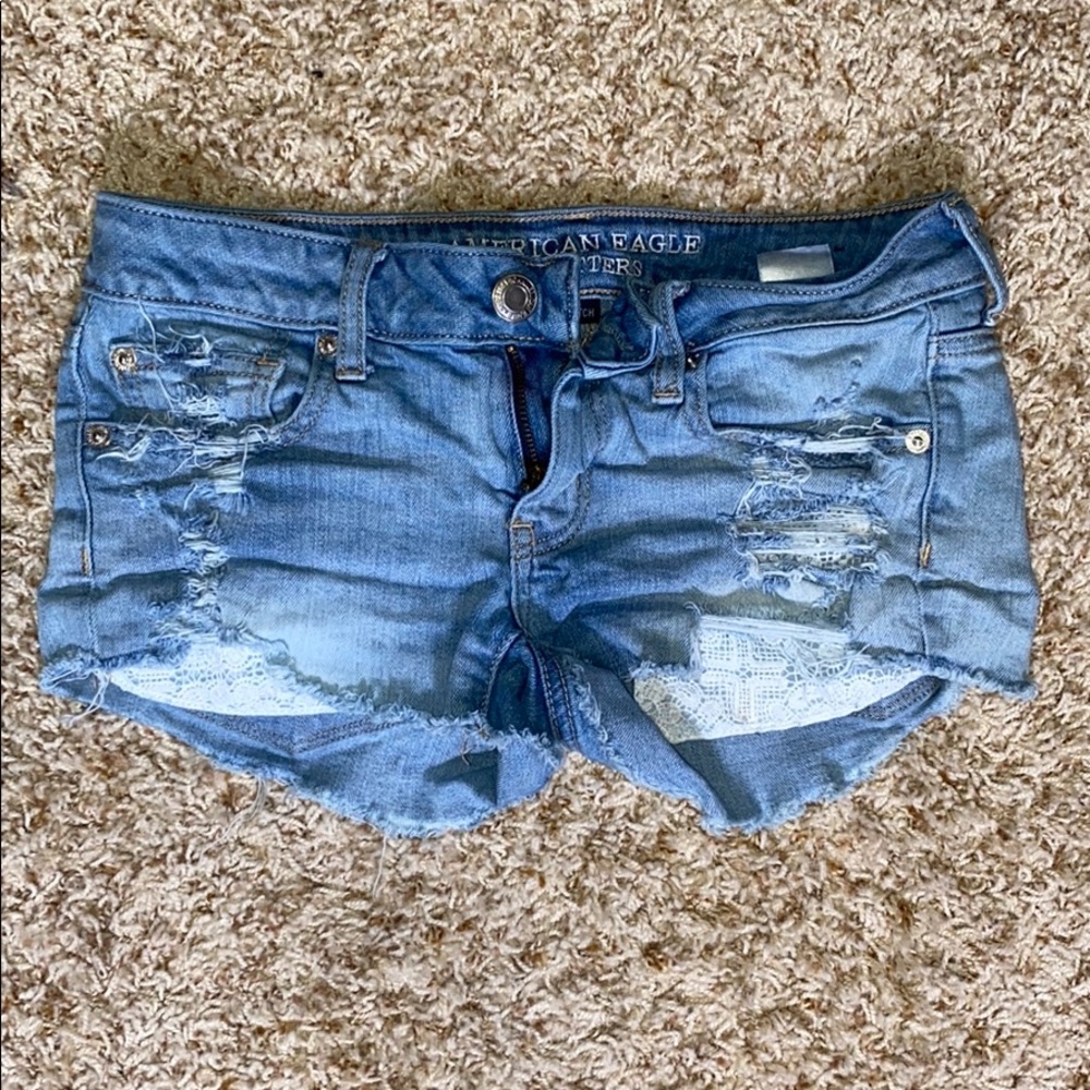 American Eagle short shorts
